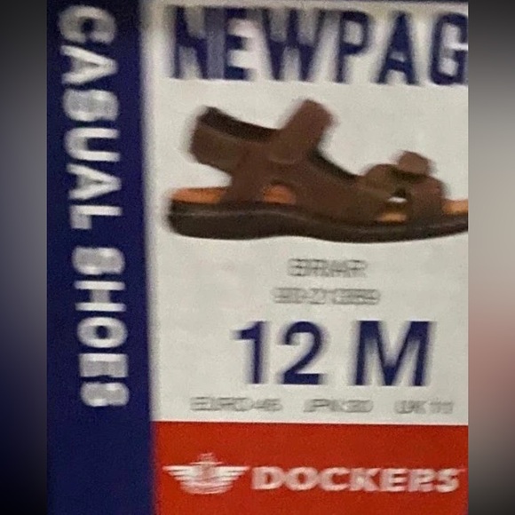 Dockers Men Size 12 Briar Newpage River Sandals Brand New main image 8